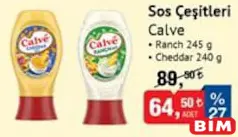 CALVE SOS ÇEŞİTLERİ